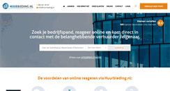 Desktop Screenshot of huurbieding.nl